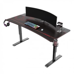 Herní stůl ULTRADESK CRUISER RED – 160x70 cm